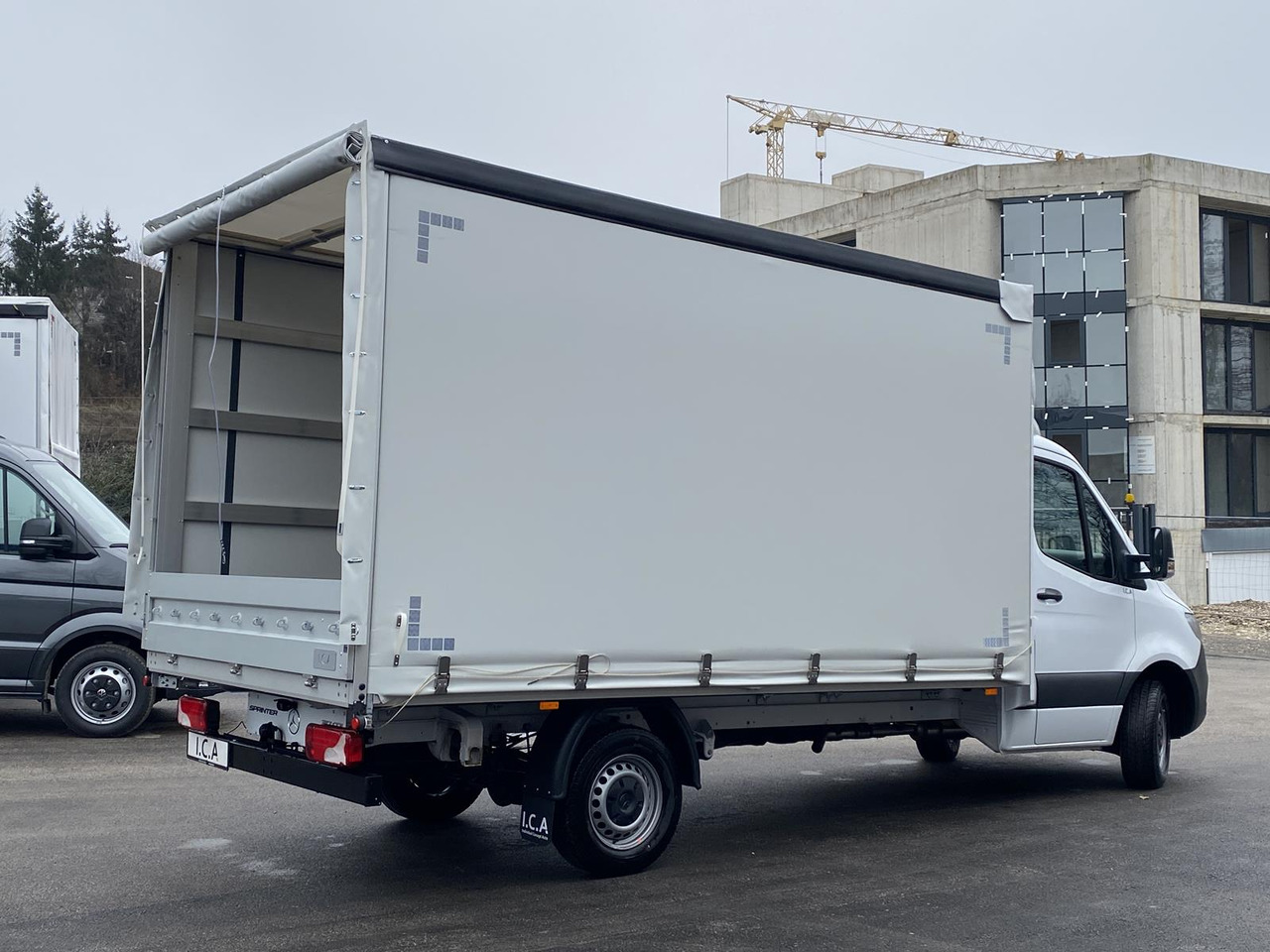 Новый Тентованный фургон MERCEDES BENZ SPRINTER 317 CDI 170PS 1+2 PRITSCHE PLANE 4100MM: фото 12 Новый Тентованный фургон MERCEDES BENZ SPRINTER 317 CDI 170PS 1+2 PRITSCHE PLANE 4100MM: фото 12