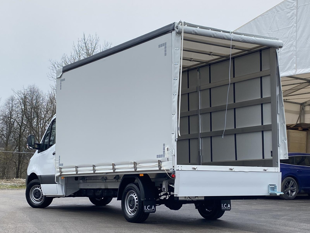 Новый Тентованный фургон MERCEDES BENZ SPRINTER 317 CDI 170PS 1+2 PRITSCHE PLANE 4100MM: фото 6 Новый Тентованный фургон MERCEDES BENZ SPRINTER 317 CDI 170PS 1+2 PRITSCHE PLANE 4100MM: фото 6