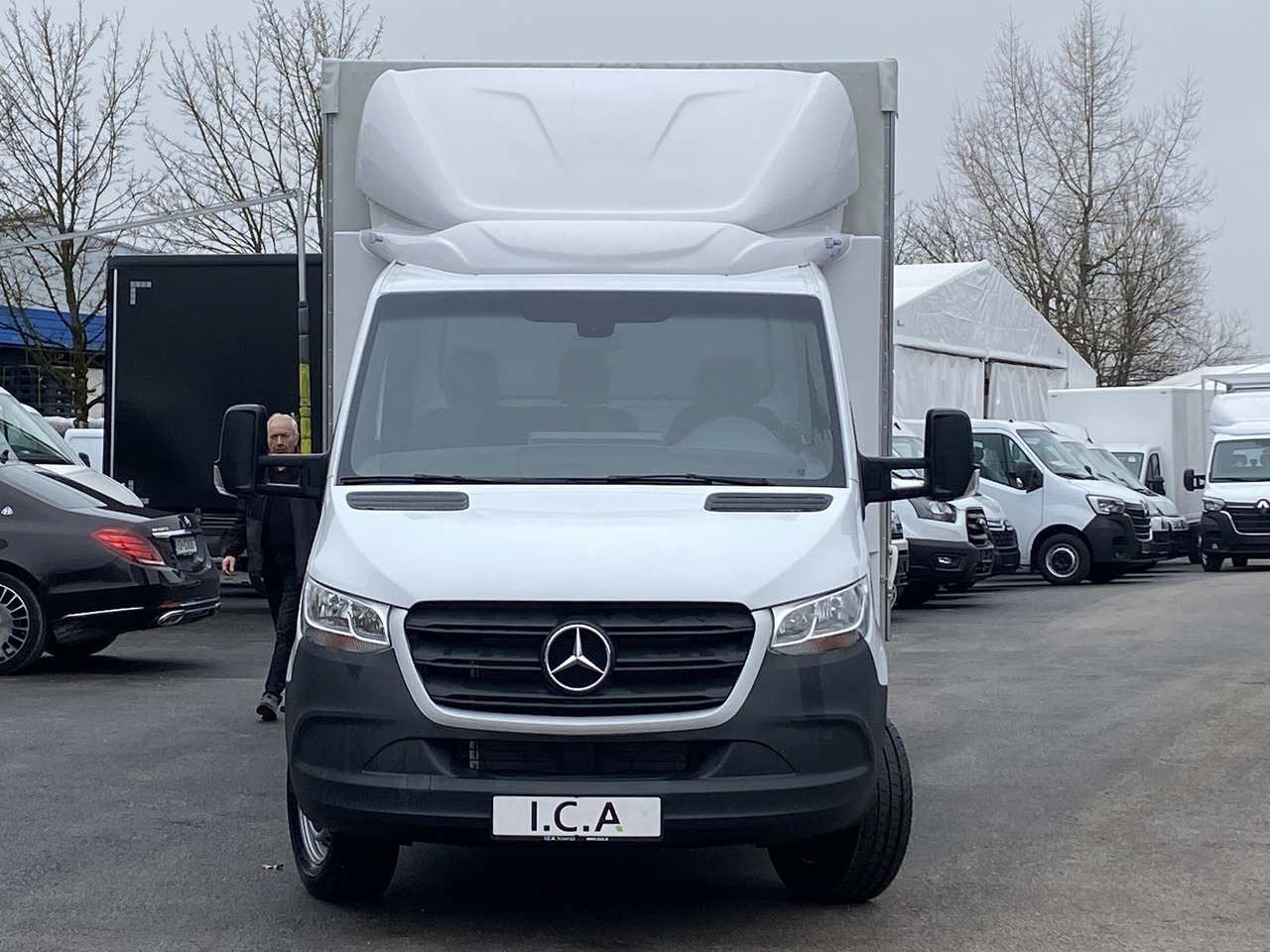 Новый Тентованный фургон MERCEDES BENZ SPRINTER 317 CDI 170PS 1+2 PRITSCHE PLANE 4100MM: фото 17 Новый Тентованный фургон MERCEDES BENZ SPRINTER 317 CDI 170PS 1+2 PRITSCHE PLANE 4100MM: фото 17