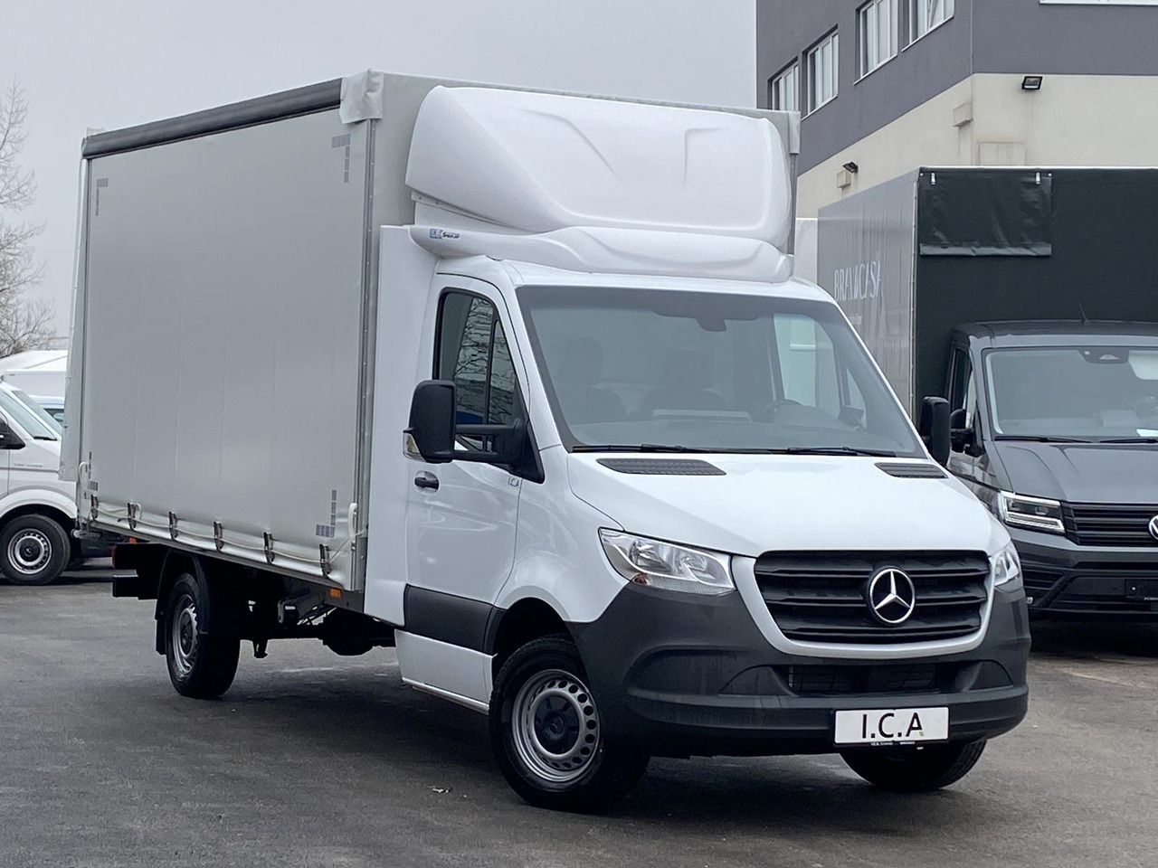Новый Тентованный фургон MERCEDES BENZ SPRINTER 317 CDI 170PS 1+2 PRITSCHE PLANE 4100MM: фото 16 Новый Тентованный фургон MERCEDES BENZ SPRINTER 317 CDI 170PS 1+2 PRITSCHE PLANE 4100MM: фото 16