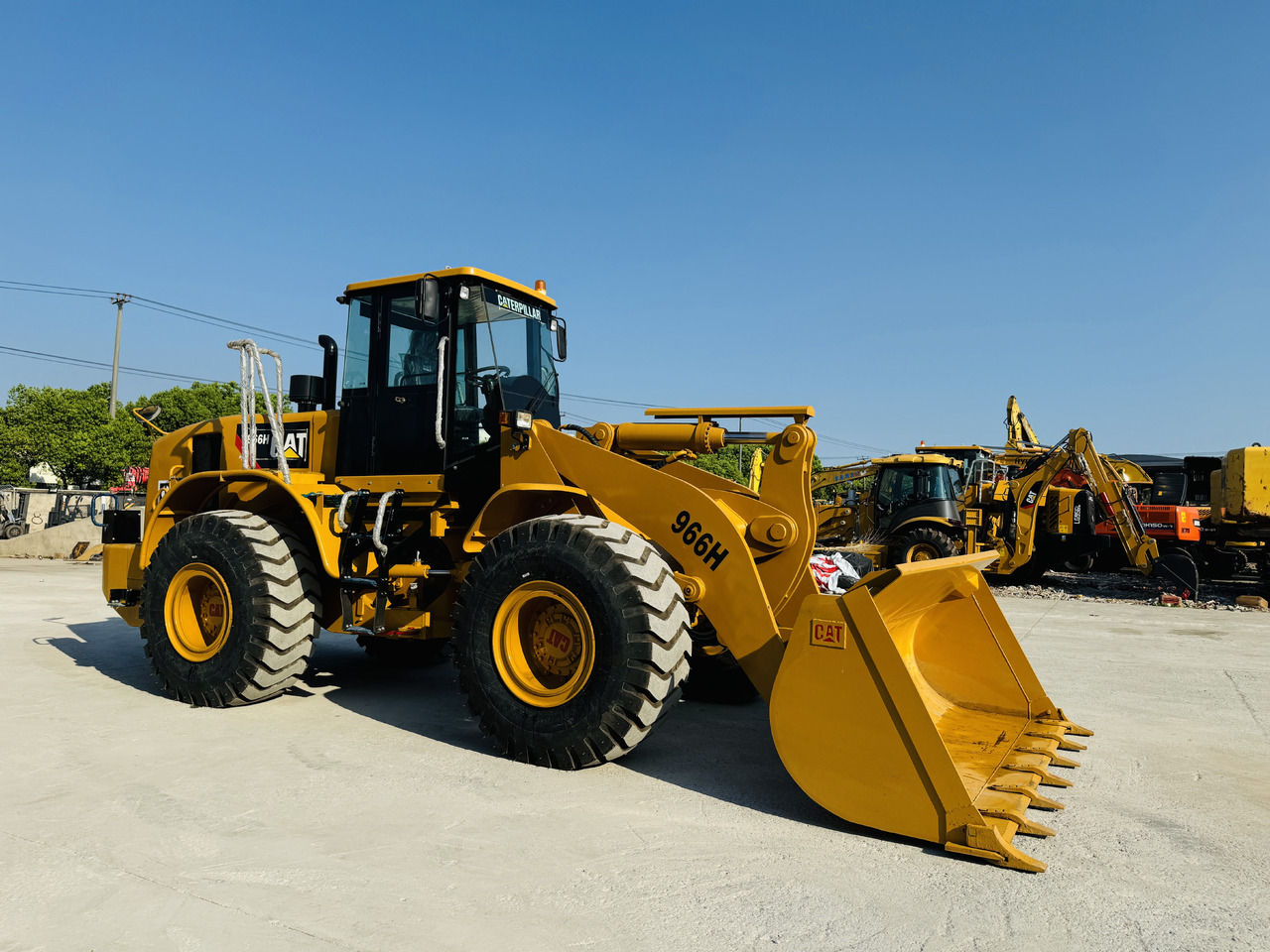 Колёсный погрузчик Caterpillar 966 Wheel Loader CAT 966H 966G 966F 6 Ton Used Loaders in Good Quality: фото 8