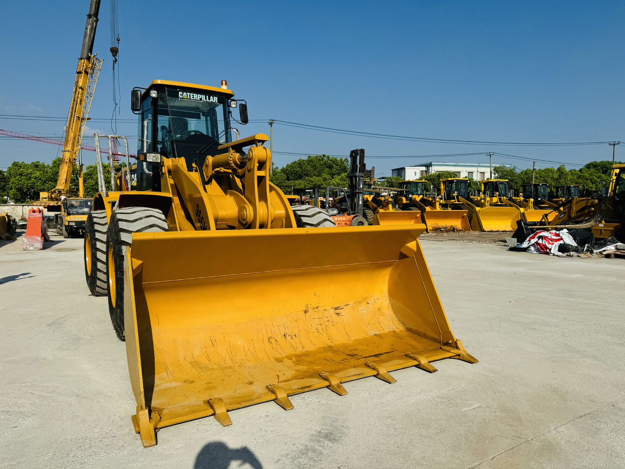 Колёсный погрузчик Caterpillar 966 Wheel Loader CAT 966H 966G 966F 6 Ton Used Loaders in Good Quality: фото 11