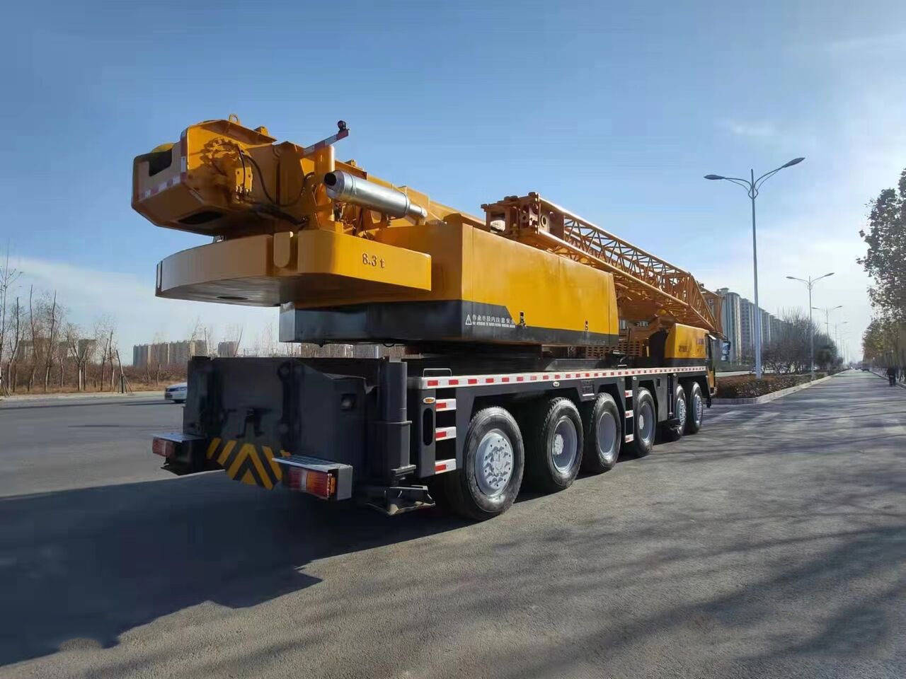 XCMG 100 Ton used truck crane QY100 with 68 meter telescopic boom on sale - Мобильный кран: фото 5 XCMG 100 Ton used truck crane QY100 with 68 meter telescopic boom on sale - Мобильный кран: фото 5