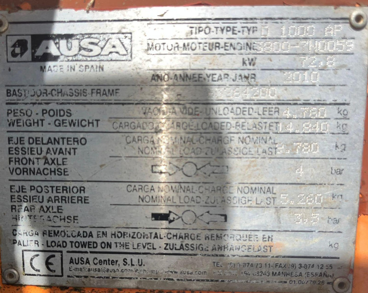 AUSA D1000AP - Внедорожный самосвал: фото 4 AUSA D1000AP - Внедорожный самосвал: фото 4