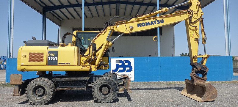 Komatsu PW180-7EO - Колёсный экскаватор: фото 3 Komatsu PW180-7EO - Колёсный экскаватор: фото 3