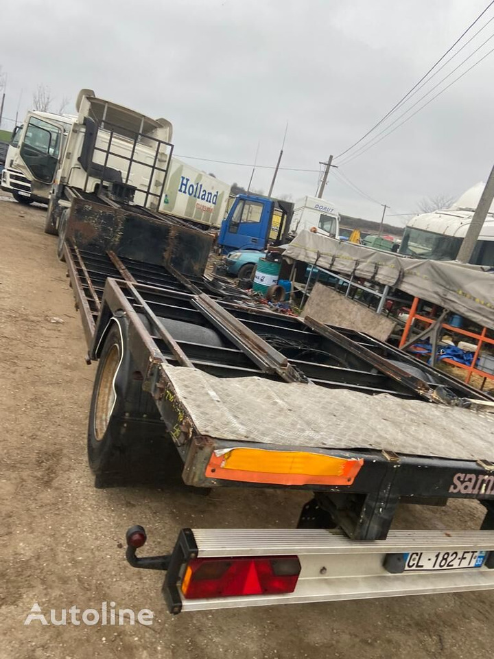 Samro Trailer 1 Axa , transport special - Полуприцеп бортовой/ Платформа: фото 1 Samro Trailer 1 Axa , transport special - Полуприцеп бортовой/ Платформа: фото 1
