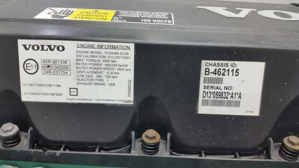 Двигатель для Грузовиков Volvo D13A 400   Volvo FH13: фото 6