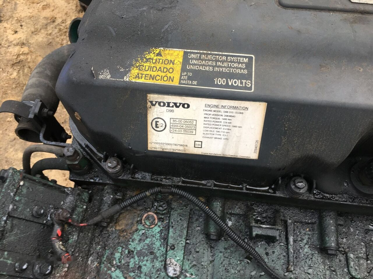 Volvo D9B 310 ECO68 Volvo PENTA, FM - Двигатель для Автобусов: фото 2 Volvo D9B 310 ECO68 Volvo PENTA, FM - Двигатель для Автобусов: фото 2