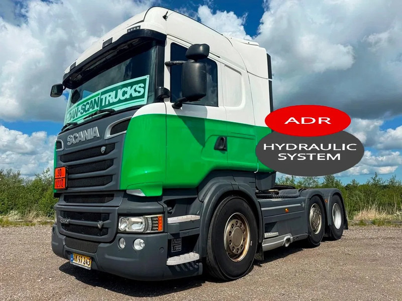 Scania R520 V8 ADR fuel transport. Twensteer. Air / Air suspension. V8 engine. Hydr. system - Тягач: фото 2 Scania R520 V8 ADR fuel transport. Twensteer. Air / Air suspension. V8 engine. Hydr. system - Тягач: фото 2