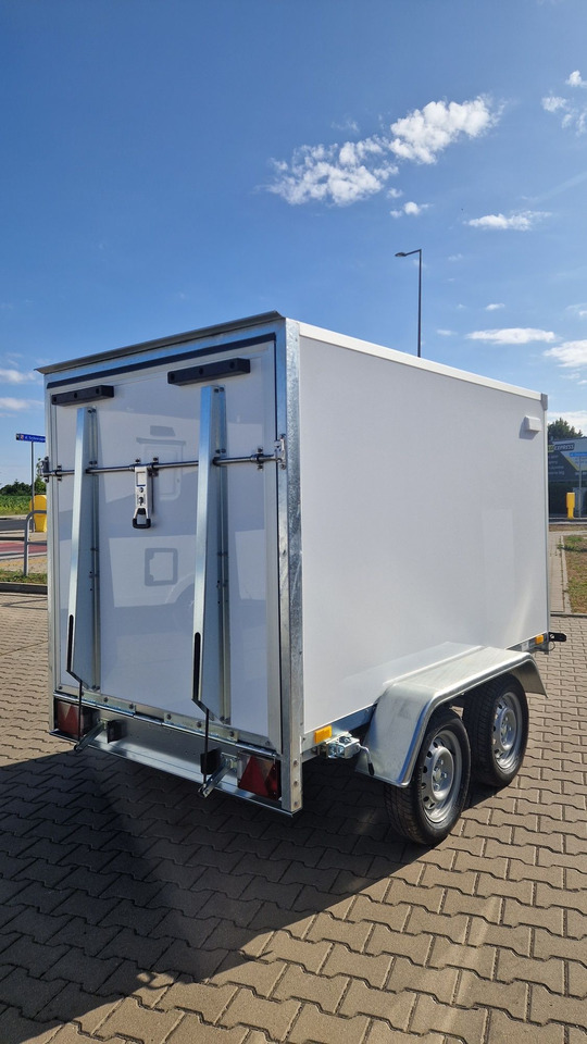 Nowa Przyczepa Furgon Kontener transportowy ABS 250 z rampą - Прицеп-фургон: фото 2 Nowa Przyczepa Furgon Kontener transportowy ABS 250 z rampą - Прицеп-фургон: фото 2