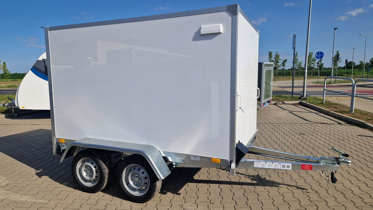 Nowa Przyczepa Furgon Kontener transportowy ABS 250 z rampą - Прицеп-фургон: фото 3 Nowa Przyczepa Furgon Kontener transportowy ABS 250 z rampą - Прицеп-фургон: фото 3