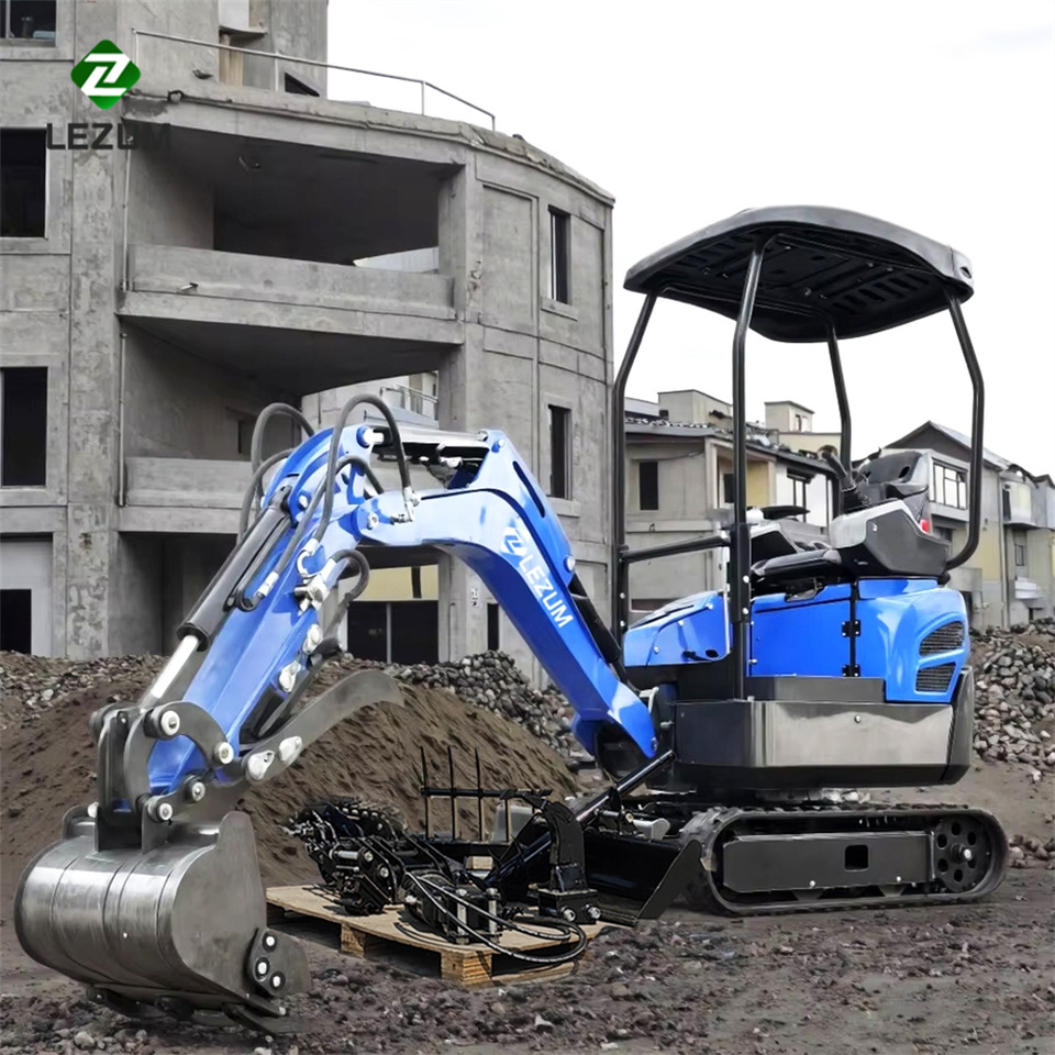 LEZUM DY18 Mini Excavator CE Certification Kubota Engine(Factory Outlet) Mini Pelle Minibagger Minikoparka Miniexcavadora - Мини-экскаватор: фото 5 LEZUM DY18 Mini Excavator CE Certification Kubota Engine(Factory Outlet) Mini Pelle Minibagger Minikoparka Miniexcavadora - Мини-экскаватор: фото 5