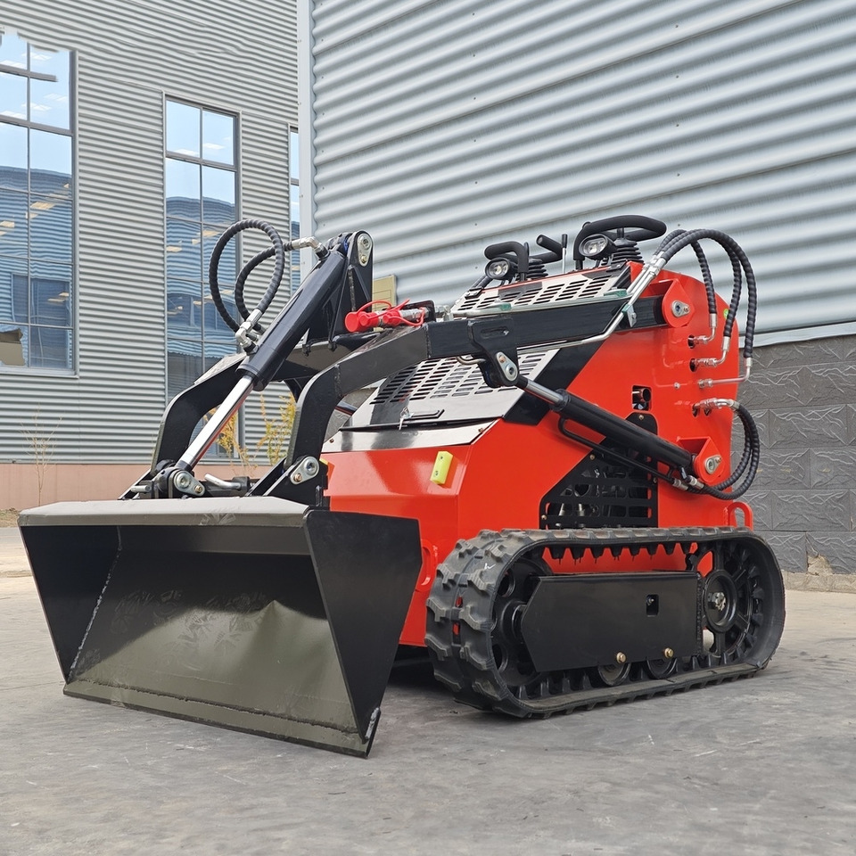 LEZUM Free Shipping Mini Skid Steer Loader Compact Track Electric/Diesel Chinese Mini Skid Steer Loader For Sale With Mini Skid Steer Attachments 4 In 1 Bucket - Мини-погрузчик с бортовым поворотом: фото 5 LEZUM Free Shipping Mini Skid Steer Loader Compact Track Electric/Diesel Chinese Mini Skid Steer Loader For Sale With Mini Skid Steer Attachments 4 In 1 Bucket - Мини-погрузчик с бортовым поворотом: фото 5