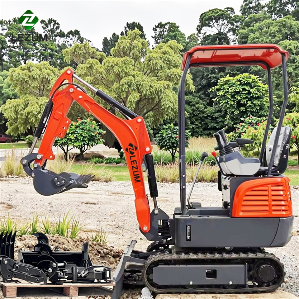 LEZUM Mini Excavator CE Certification Kubota Engine(Factory Outlet) Mini Pelle Minibagger Minikoparka Miniexcavadora - Мини-экскаватор: фото 3 LEZUM Mini Excavator CE Certification Kubota Engine(Factory Outlet) Mini Pelle Minibagger Minikoparka Miniexcavadora - Мини-экскаватор: фото 3