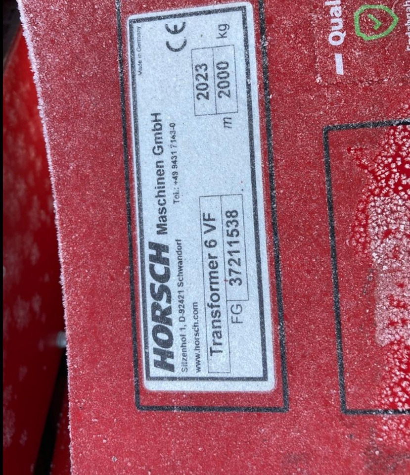 / HORSCH TRANSFORMER 6 VF - Техника для обработки почвы: фото 5 / HORSCH TRANSFORMER 6 VF - Техника для обработки почвы: фото 5