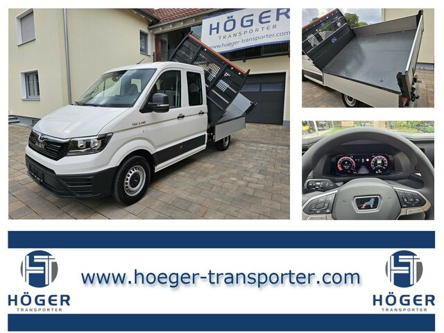 MAN TGE 3.140 Doka L3 Dreiseitenkipper Facelift - Грузовик: фото 1 MAN TGE 3.140 Doka L3 Dreiseitenkipper Facelift - Грузовик: фото 1