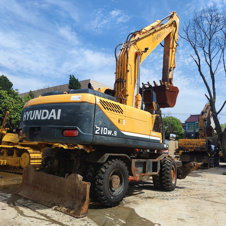 Колёсный экскаватор Hyundai 210w-9 wheel excavator: фото 6