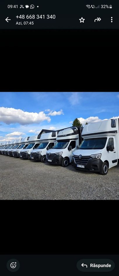 Renault Master 2.3dci 168KM 10palet 2022rok - Тентованный фургон: фото 3 Renault Master 2.3dci 168KM 10palet 2022rok - Тентованный фургон: фото 3