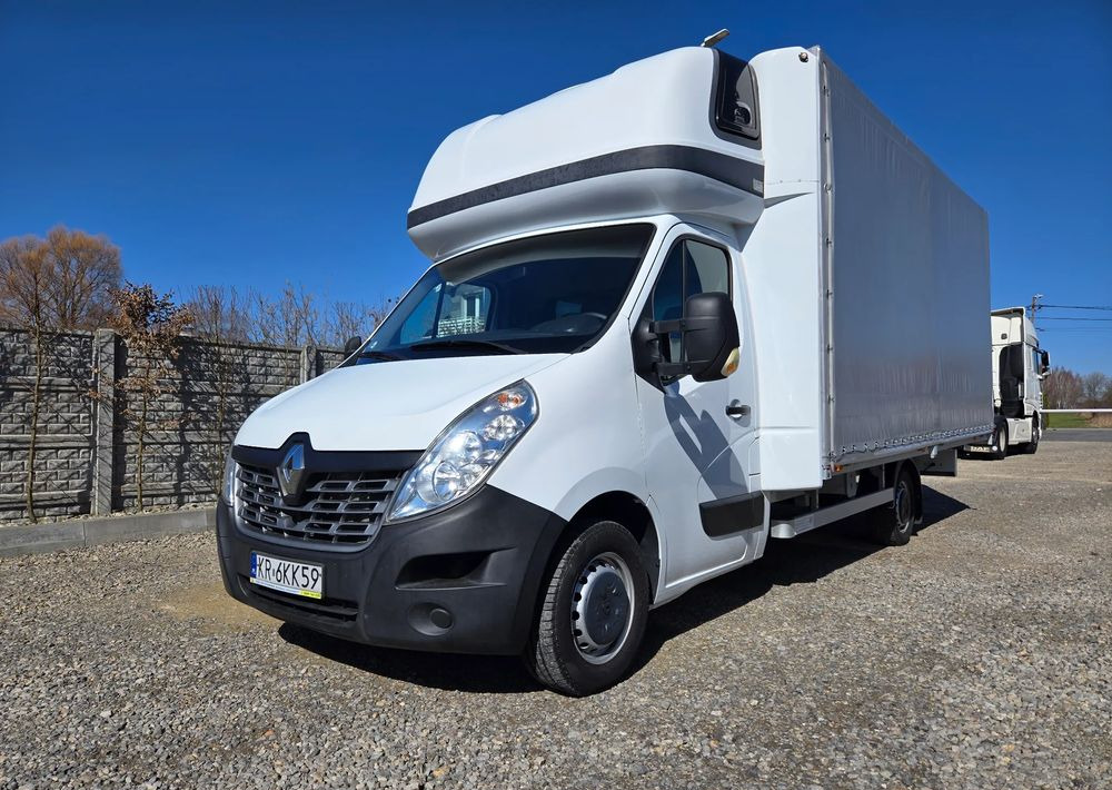 Renault Master 2x +zabudowa 12 palet-reg wysokości Spanie XXL - Тентованный фургон: фото 4 Renault Master 2x +zabudowa 12 palet-reg wysokości Spanie XXL - Тентованный фургон: фото 4