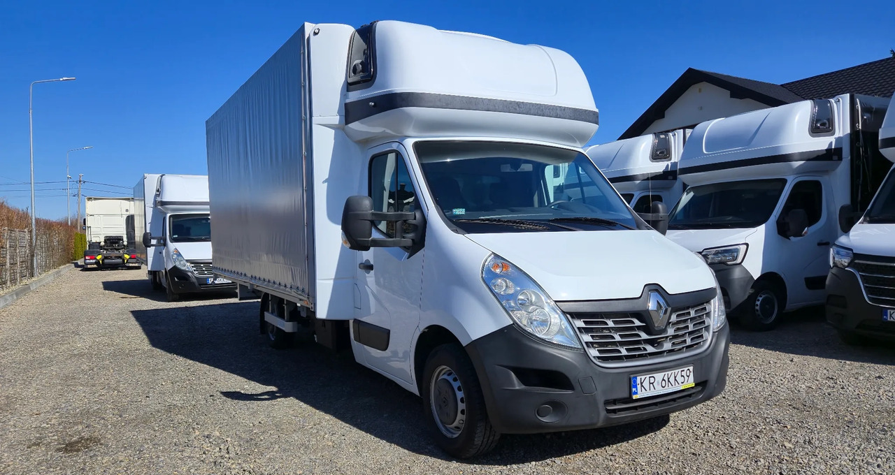 Renault Master 2x +zabudowa 12 palet-reg wysokości Spanie XXL - Тентованный фургон: фото 3 Renault Master 2x +zabudowa 12 palet-reg wysokości Spanie XXL - Тентованный фургон: фото 3
