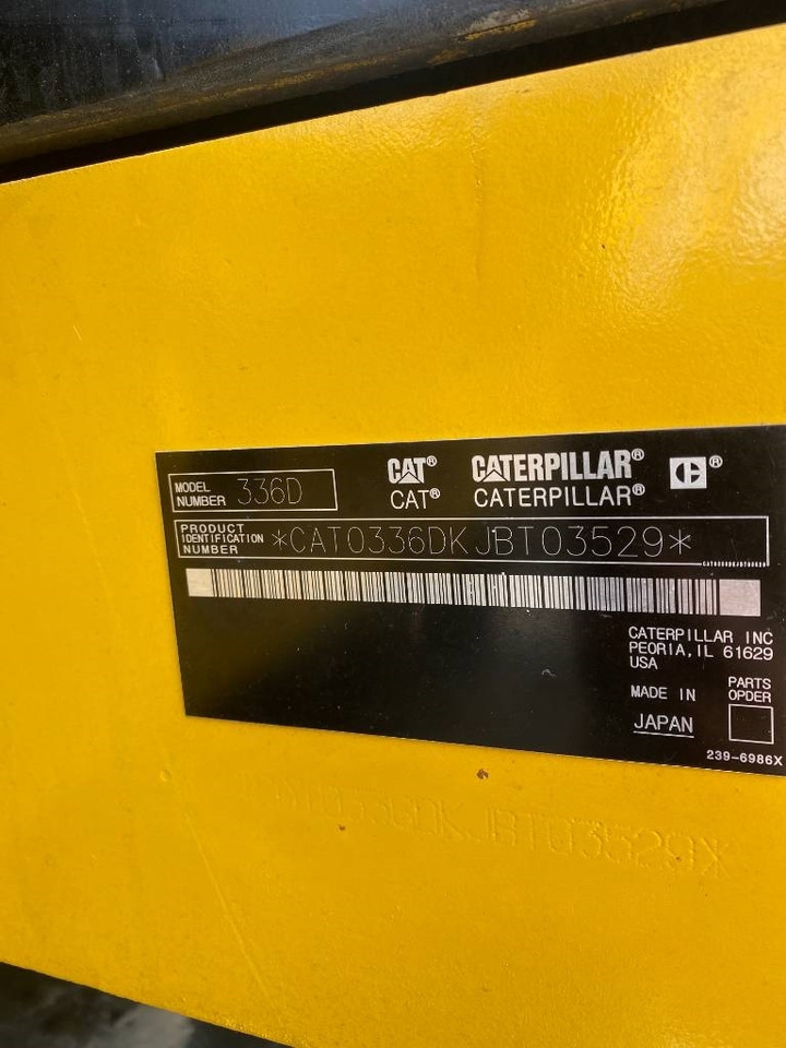 CAT 336 - Гусеничный экскаватор: фото 4 CAT 336 - Гусеничный экскаватор: фото 4