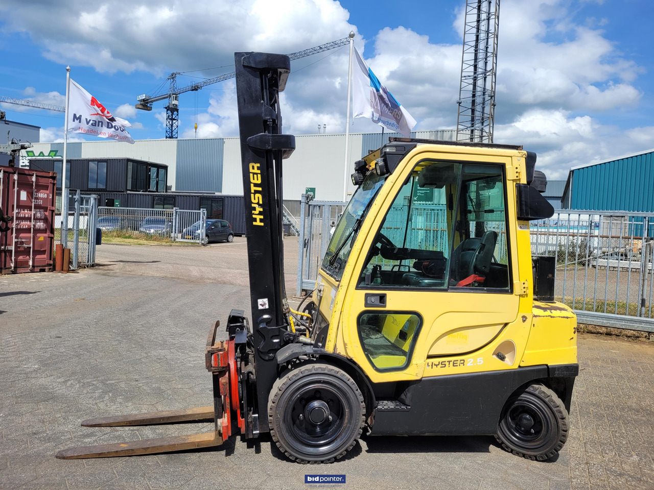 HYSTER 2.5T DIESEL HEFTRUCK met rotator. - Дизельный погрузчик: фото 2 HYSTER 2.5T DIESEL HEFTRUCK met rotator. - Дизельный погрузчик: фото 2