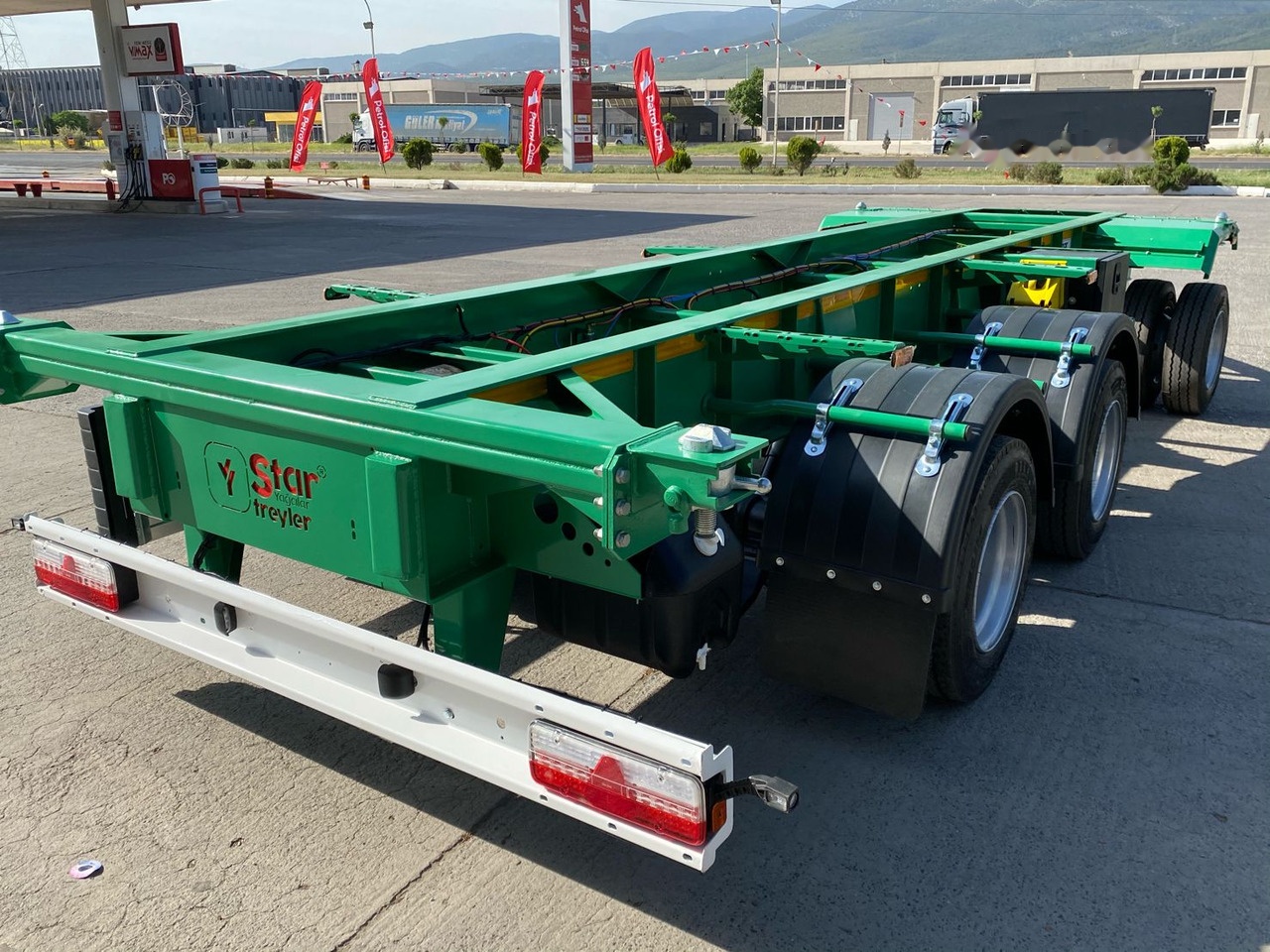 STAR YAGCILAR SY trailer container carrier - Прицеп-контейнеровоз/ Сменный кузов: фото 1 STAR YAGCILAR SY trailer container carrier - Прицеп-контейнеровоз/ Сменный кузов: фото 1