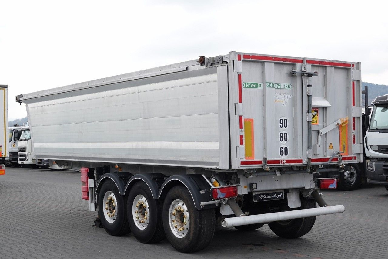 Benalu WYWROTKA / 25 m3 / ALUMINIOWA / OŚ PODNOSZONA / - Самосвальный полуприцеп: фото 2 Benalu WYWROTKA / 25 m3 / ALUMINIOWA / OŚ PODNOSZONA / - Самосвальный полуприцеп: фото 2