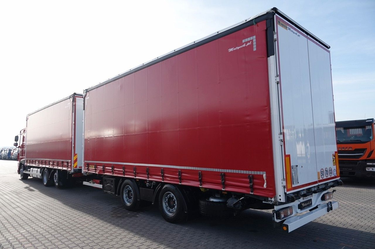 DAF XF 480 / ZESTAW TANDEM / 120 M3 / PRZEJAZDOWY / - Тентованный грузовик: фото 3 DAF XF 480 / ZESTAW TANDEM / 120 M3 / PRZEJAZDOWY / - Тентованный грузовик: фото 3