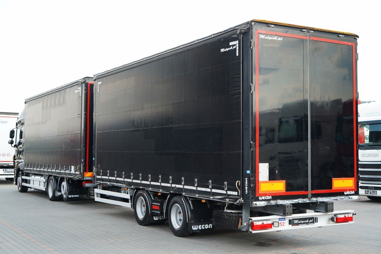 DAF XF 480 / ZESTAW TANDEM / 120 M3 / PRZEJAZDOWY / - Тентованный грузовик: фото 2 DAF XF 480 / ZESTAW TANDEM / 120 M3 / PRZEJAZDOWY / - Тентованный грузовик: фото 2