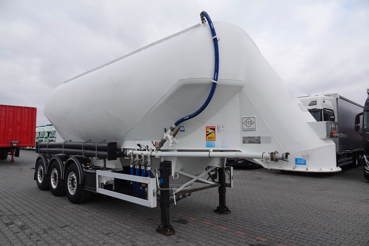 Feldbinder CEMENTONACZEPA / 2 KOMORY / 37 000 L / SILOS / D - Полуприцеп цистерна для сыпучих грузов: фото 4 Feldbinder CEMENTONACZEPA / 2 KOMORY / 37 000 L / SILOS / D - Полуприцеп цистерна для сыпучих грузов: фото 4