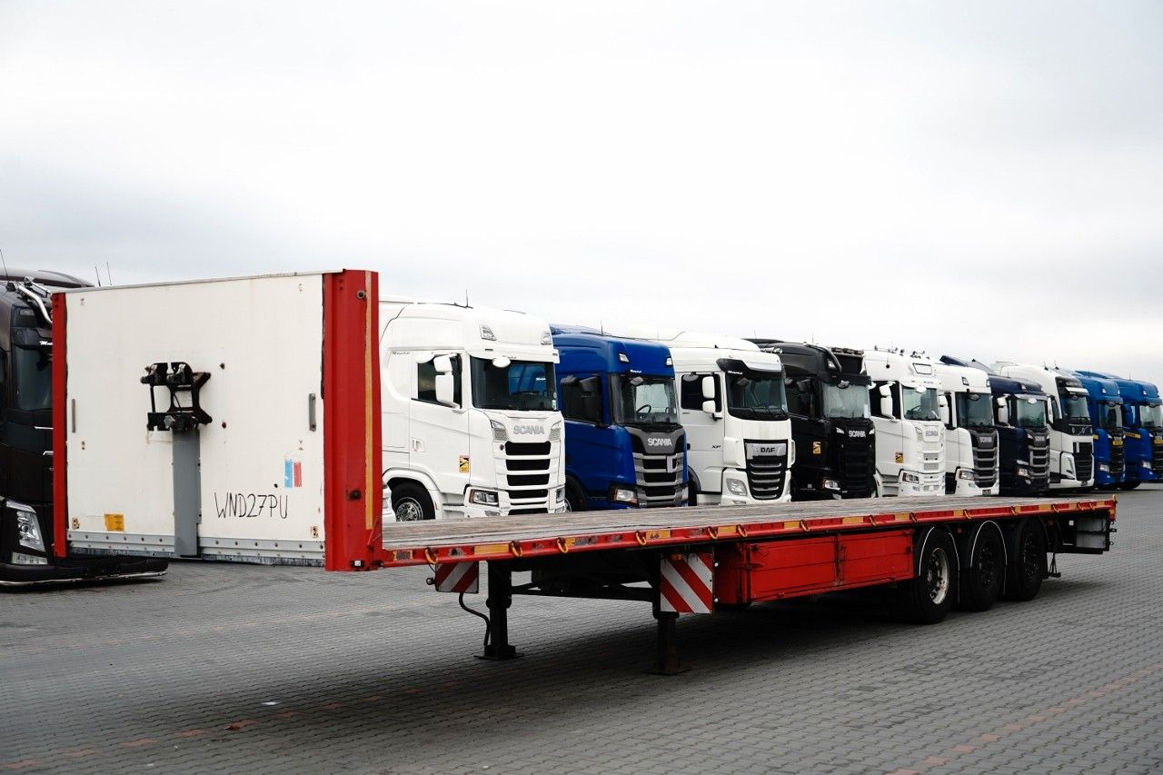 Frühauf PLATFORMA NISKOPODWOZIOWA / MEGA / HAKI TRANSPO - Полуприцеп бортовой/ Платформа: фото 2 Frühauf PLATFORMA NISKOPODWOZIOWA / MEGA / HAKI TRANSPO - Полуприцеп бортовой/ Платформа: фото 2