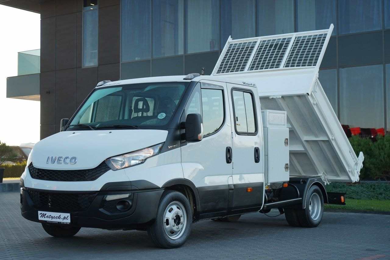 Iveco DAILY 35-150 / BRYGADOWKA / WYWROTKA 2.4 M / BL - Малотоннажный самосвал, Грузопассажирский фургон: фото 1 Iveco DAILY 35-150 / BRYGADOWKA / WYWROTKA 2.4 M / BL - Малотоннажный самосвал, Грузопассажирский фургон: фото 1