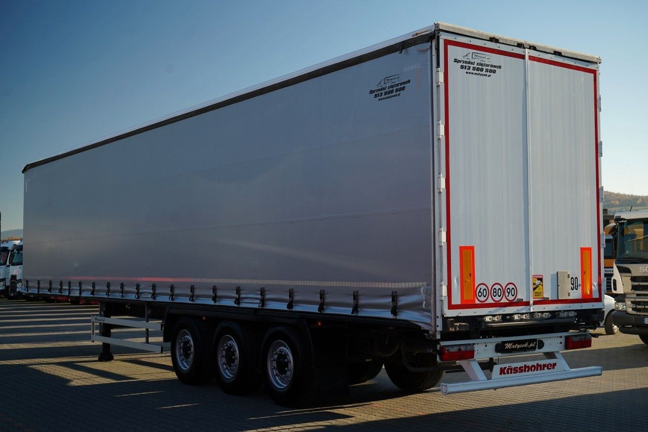 Kässbohrer FIRANKA / STANDARD / MOCNA PODŁOGA SZYNA-DESKA - Тентованный полуприцеп: фото 4 Kässbohrer FIRANKA / STANDARD / MOCNA PODŁOGA SZYNA-DESKA - Тентованный полуприцеп: фото 4