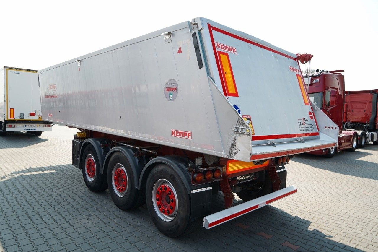 Kempf WYWROTKA / ALUMINIOWA / 25 m3 / OSIE MERCEDES / - Самосвальный полуприцеп: фото 3 Kempf WYWROTKA / ALUMINIOWA / 25 m3 / OSIE MERCEDES / - Самосвальный полуприцеп: фото 3