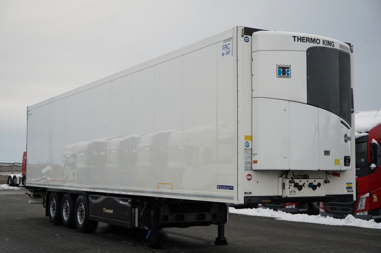 Krone CHŁODNIA / THERMO KING SLX 300 / KOSZ NA PALETY - Полуприцеп-рефрижератор: фото 1 Krone CHŁODNIA / THERMO KING SLX 300 / KOSZ NA PALETY - Полуприцеп-рефрижератор: фото 1