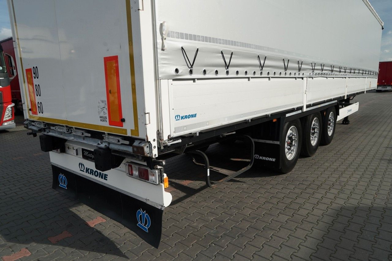 Тентованный полуприцеп Krone FIRANKA / BURTOWA / OŚ PODNOSZONA / SAF / STANDA: фото 13