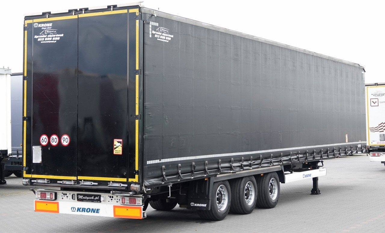 Krone FIRANKA / MEGA / DACH PODNOSZONY / LOW DECK / 2 - Тентованный полуприцеп: фото 4 Krone FIRANKA / MEGA / DACH PODNOSZONY / LOW DECK / 2 - Тентованный полуприцеп: фото 4
