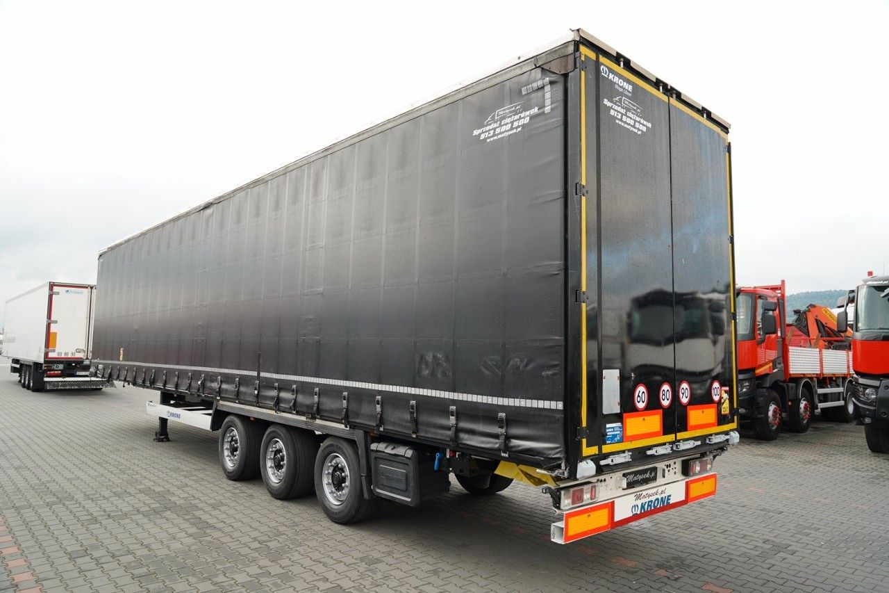Krone FIRANKA / MEGA / DACH PODNOSZONY / LOW DECK / 2 - Тентованный полуприцеп: фото 3 Krone FIRANKA / MEGA / DACH PODNOSZONY / LOW DECK / 2 - Тентованный полуприцеп: фото 3