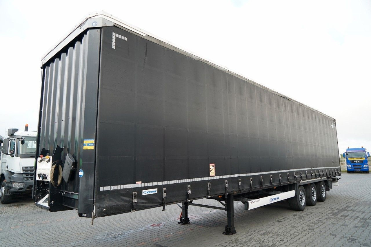 Krone FIRANKA / MEGA / DACH PODNOSZONY / LOW DECK / 2 - Тентованный полуприцеп: фото 2 Krone FIRANKA / MEGA / DACH PODNOSZONY / LOW DECK / 2 - Тентованный полуприцеп: фото 2
