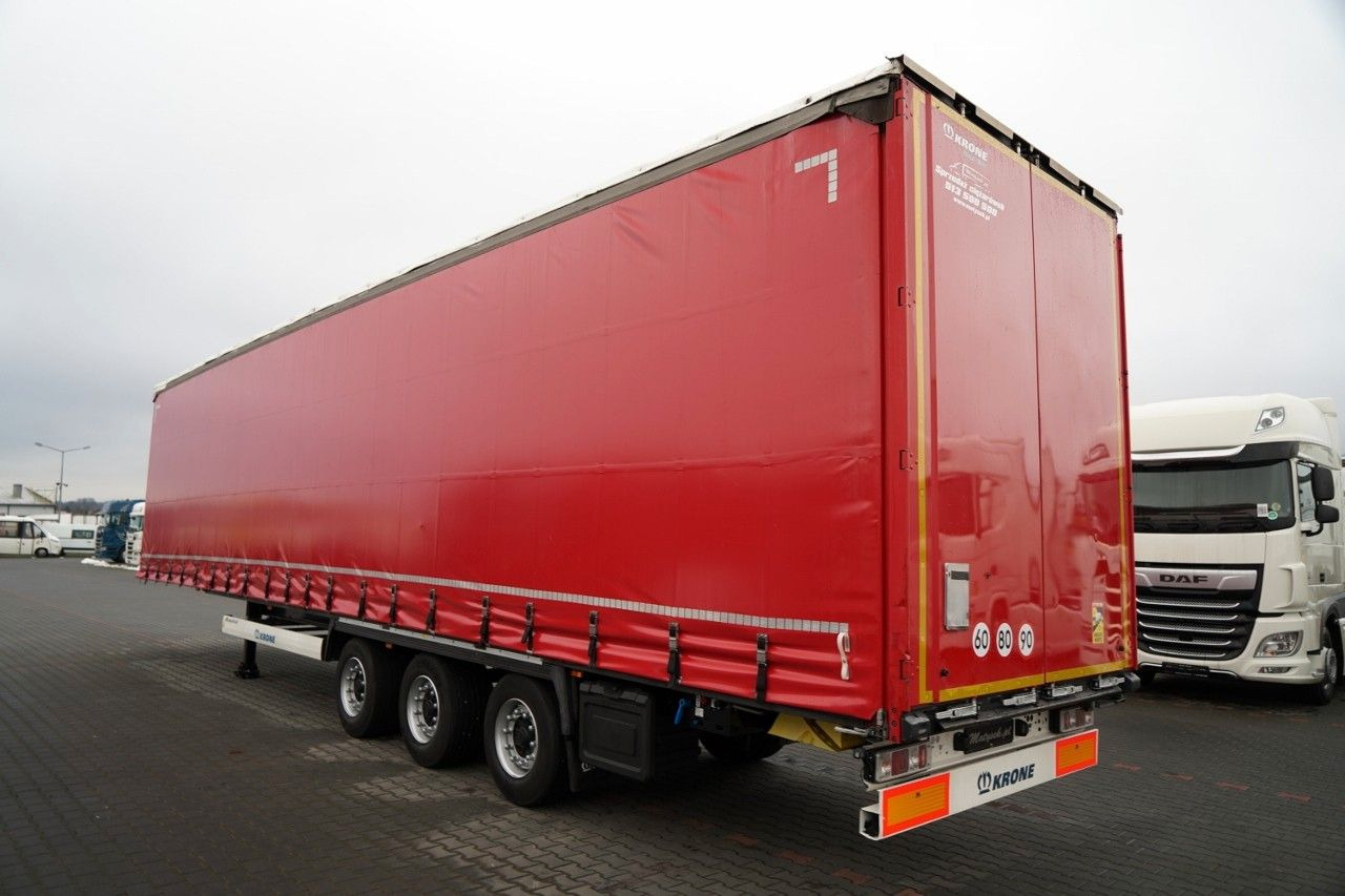 Krone FIRANKA / MEGA / OŚ PODNOSZONA / LOW DECK / - Тентованный полуприцеп: фото 3 Krone FIRANKA / MEGA / OŚ PODNOSZONA / LOW DECK / - Тентованный полуприцеп: фото 3