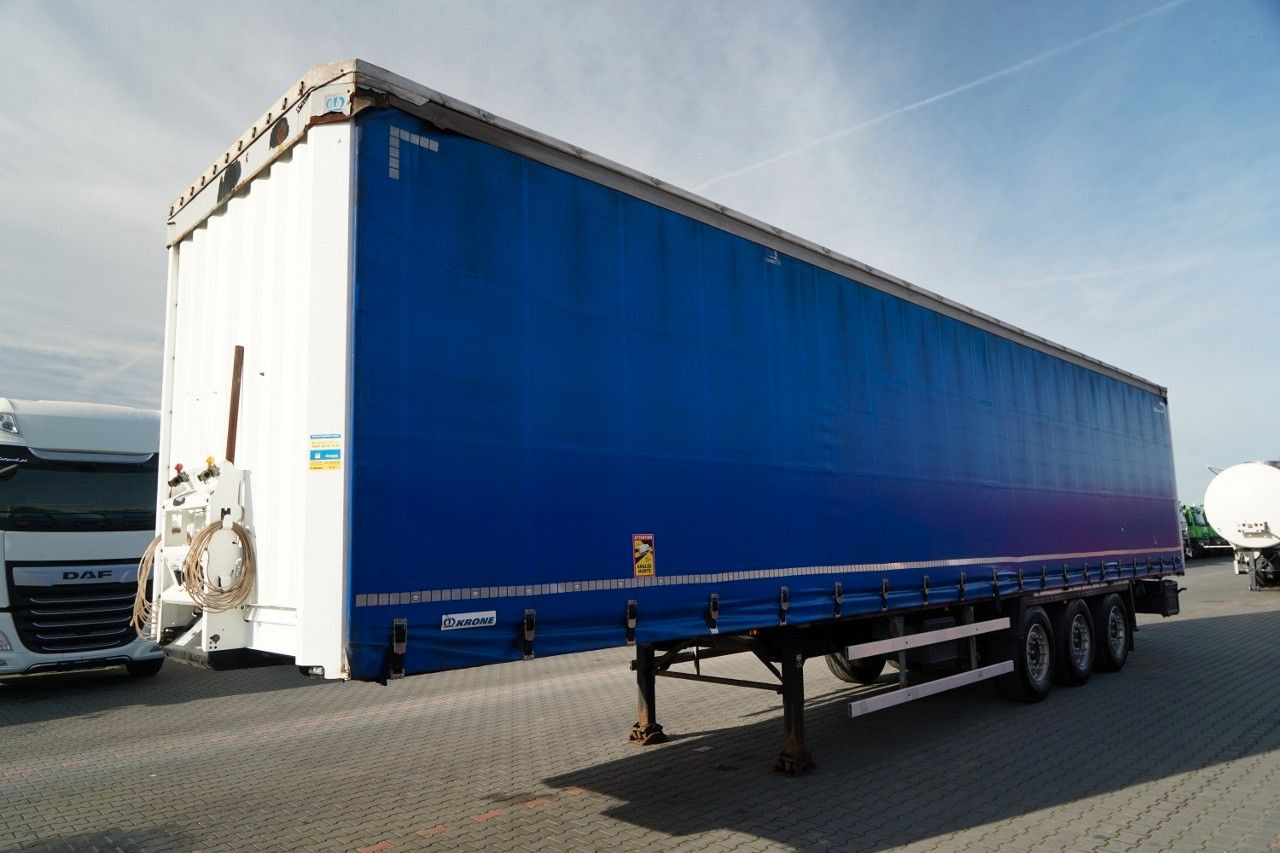 Krone FIRANKA / MULDA 9M / OŚ PODNOSZONA / SAF / COLIM - Тентованный полуприцеп: фото 4 Krone FIRANKA / MULDA 9M / OŚ PODNOSZONA / SAF / COLIM - Тентованный полуприцеп: фото 4