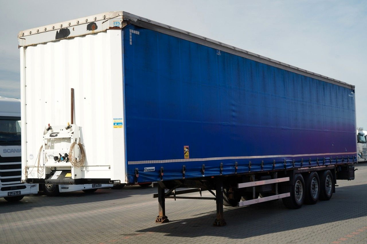 Krone FIRANKA / MULDA 9M / OŚ PODNOSZONA / SAF / COLIM - Тентованный полуприцеп: фото 3 Krone FIRANKA / MULDA 9M / OŚ PODNOSZONA / SAF / COLIM - Тентованный полуприцеп: фото 3