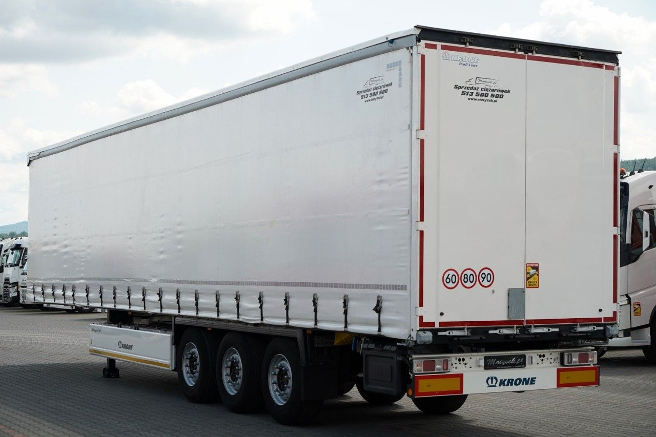 Krone FIRANKA / STANDARD / 2021 ROK / KOSZ NA PALETY / - Тентованный полуприцеп: фото 5 Krone FIRANKA / STANDARD / 2021 ROK / KOSZ NA PALETY / - Тентованный полуприцеп: фото 5