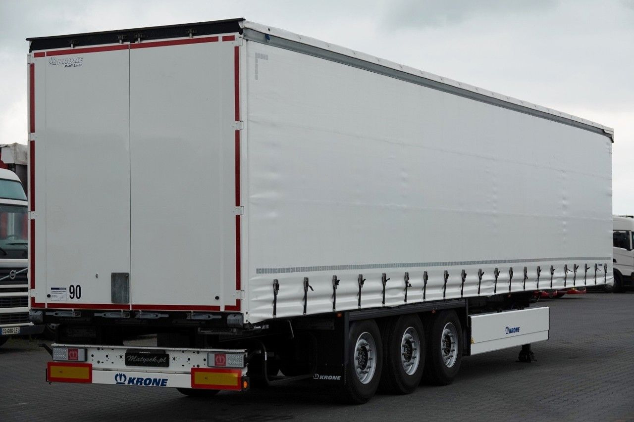 Krone FIRANKA / STANDARD / 2X OŚ PODNOSZONA - Тентованный полуприцеп: фото 4 Krone FIRANKA / STANDARD / 2X OŚ PODNOSZONA - Тентованный полуприцеп: фото 4