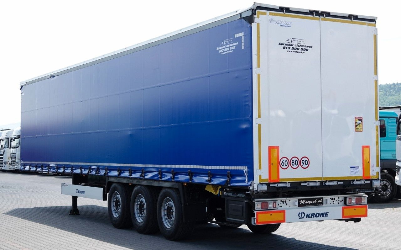 Krone FIRANKA / STANDARD / OPONY 100% / DACH PODNOSZON - Тентованный полуприцеп: фото 3 Krone FIRANKA / STANDARD / OPONY 100% / DACH PODNOSZON - Тентованный полуприцеп: фото 3