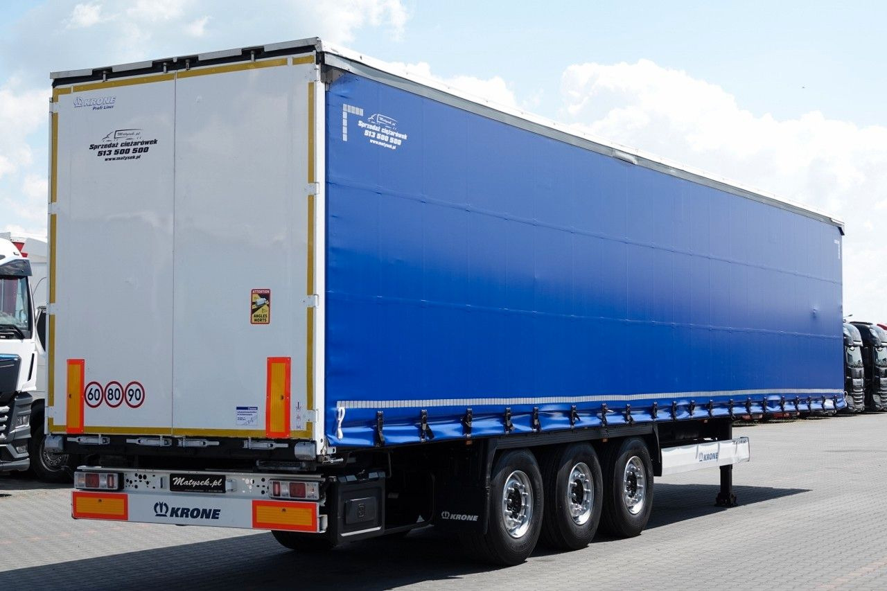 Krone FIRANKA / STANDARD / OPONY 100% / DACH PODNOSZON - Тентованный полуприцеп: фото 4 Krone FIRANKA / STANDARD / OPONY 100% / DACH PODNOSZON - Тентованный полуприцеп: фото 4