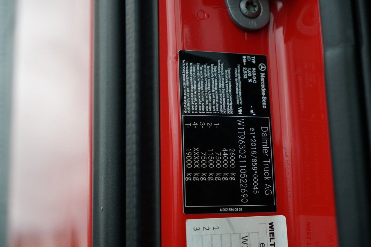 Тентованный грузовик Mercedes-Benz ACTROS / 2545 / SOLÓWKA  / 6x2 / I-PARK COOL /: фото 41