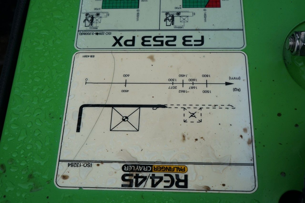 Мобильный вилочный погрузчик Palfinger F3-253PX / Podwieszany pod naczepę - przyczepę /: фото 35