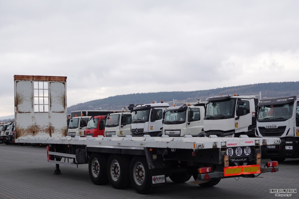 SAMRO / NACZEPA PLATFORMA / MOCNA PODŁOGA / OSIE SAF - Полуприцеп бортовой/ Платформа: фото 5 SAMRO / NACZEPA PLATFORMA / MOCNA PODŁOGA / OSIE SAF - Полуприцеп бортовой/ Платформа: фото 5